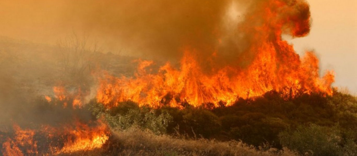 Δεκάδες πύρινα μέτωπα σε πολλές περιοχές της Ελλάδας (φωτό, βίντεο) (upd)